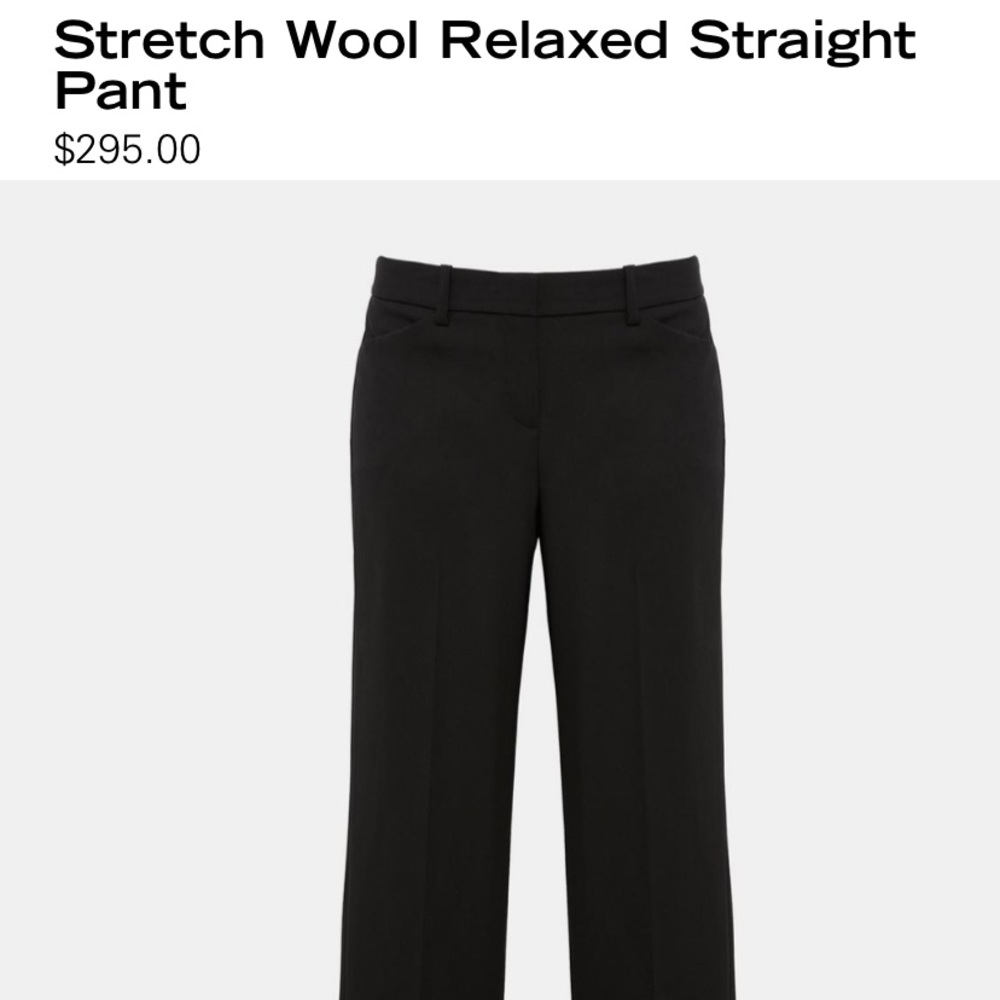 Theory Black Dress Pants